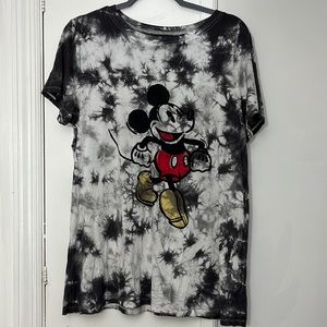 Tie dye Mickey shirt
